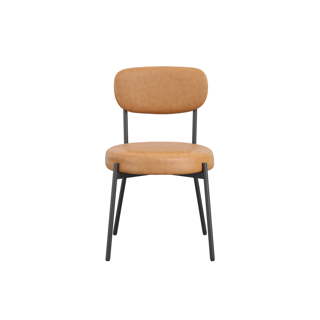 SMITH CARAMEL DINING CHAIR (2 PER PACK) - Image 2