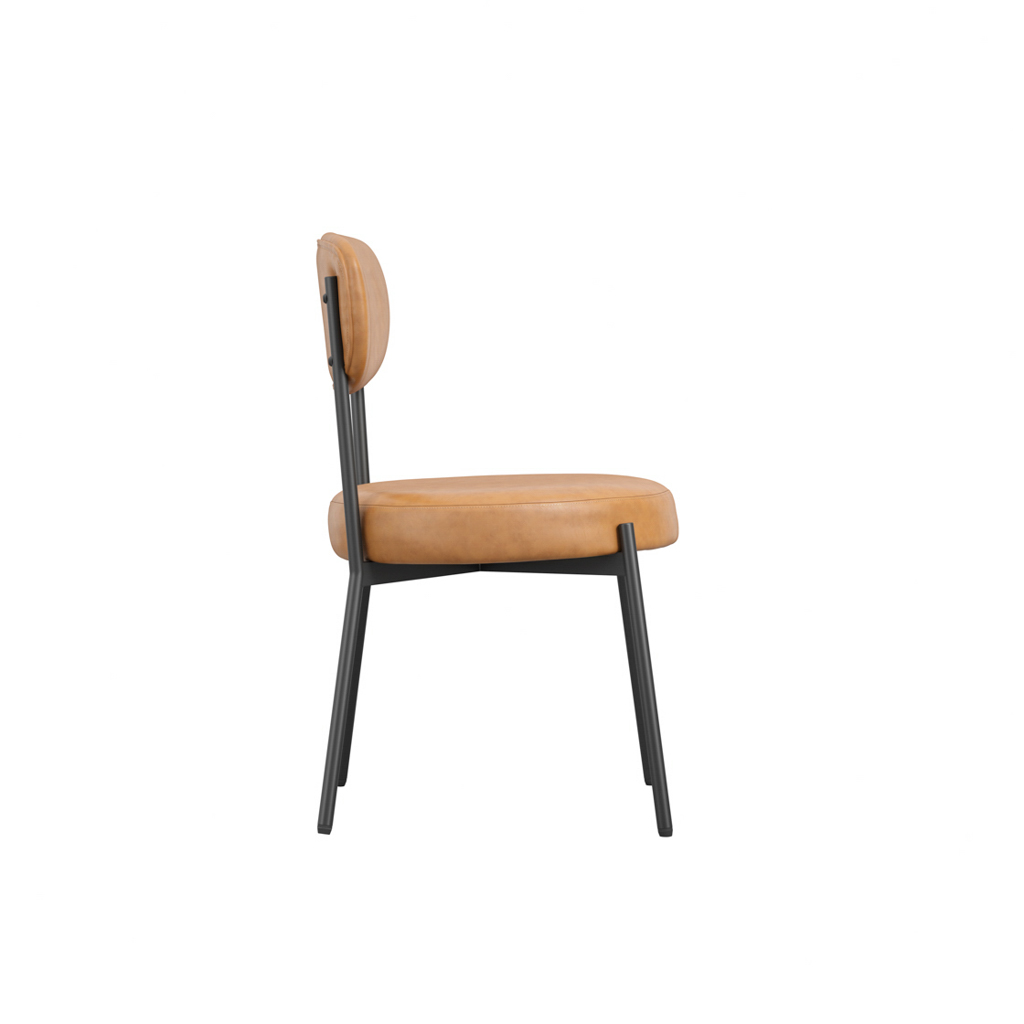 SMITH CARAMEL DINING CHAIR (2 PER PACK) - Image 4