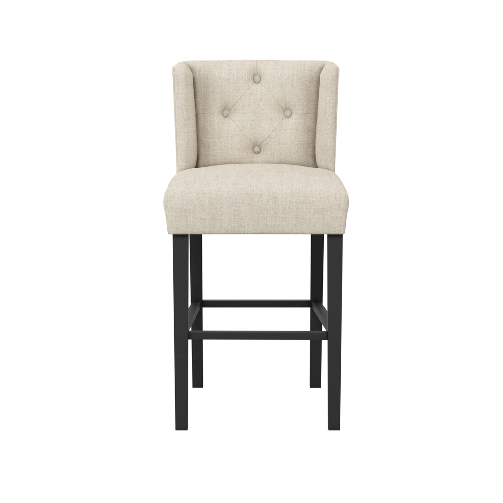 SHAY STONE WINGED COUNTER STOOL - Image 2