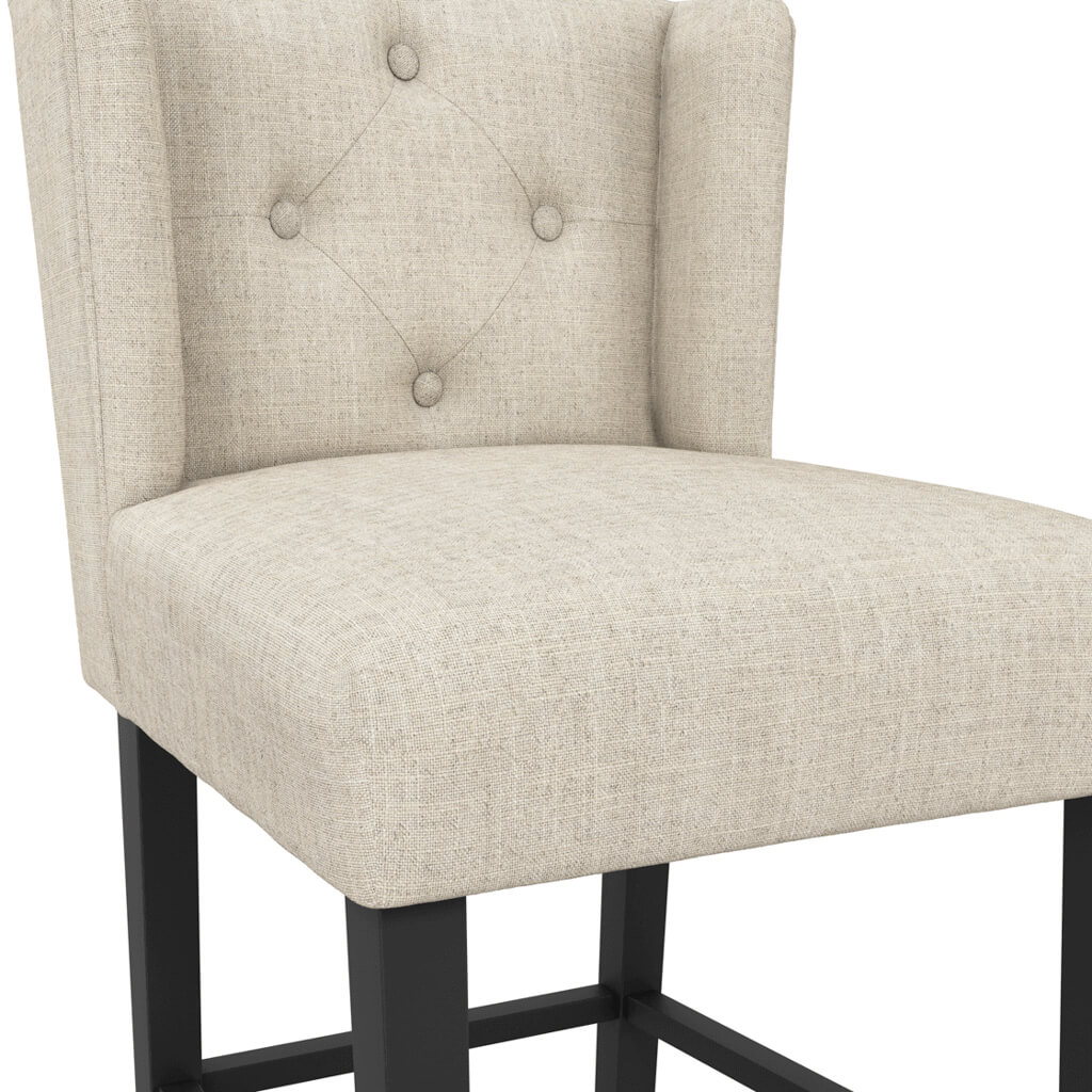 SHAY STONE WINGED COUNTER STOOL - Image 5