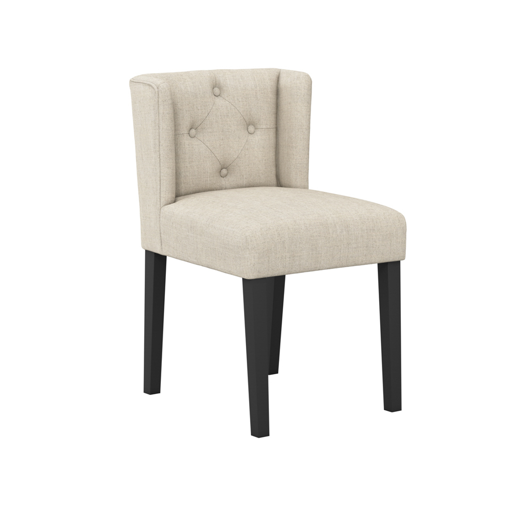 SHAY STONE WINGED DINING CHAIR WITHOUT ARMS - Image 3