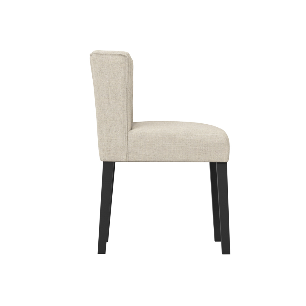 SHAY STONE WINGED DINING CHAIR WITHOUT ARMS - Image 4