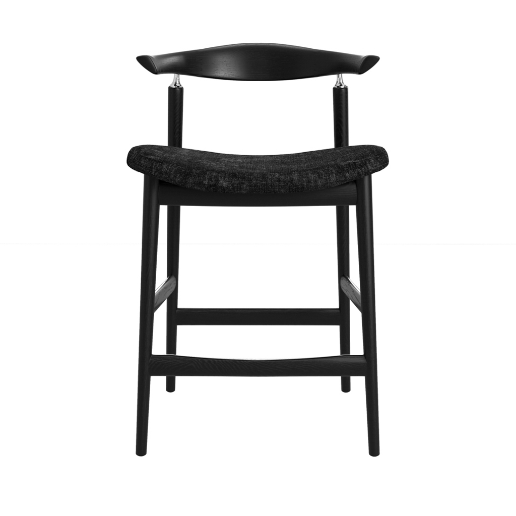 SEINE COAL / BLACK COUNTER STOOL - Image 3