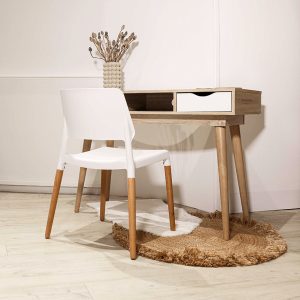RIVA CHAIR WHITE PACK OF TWO