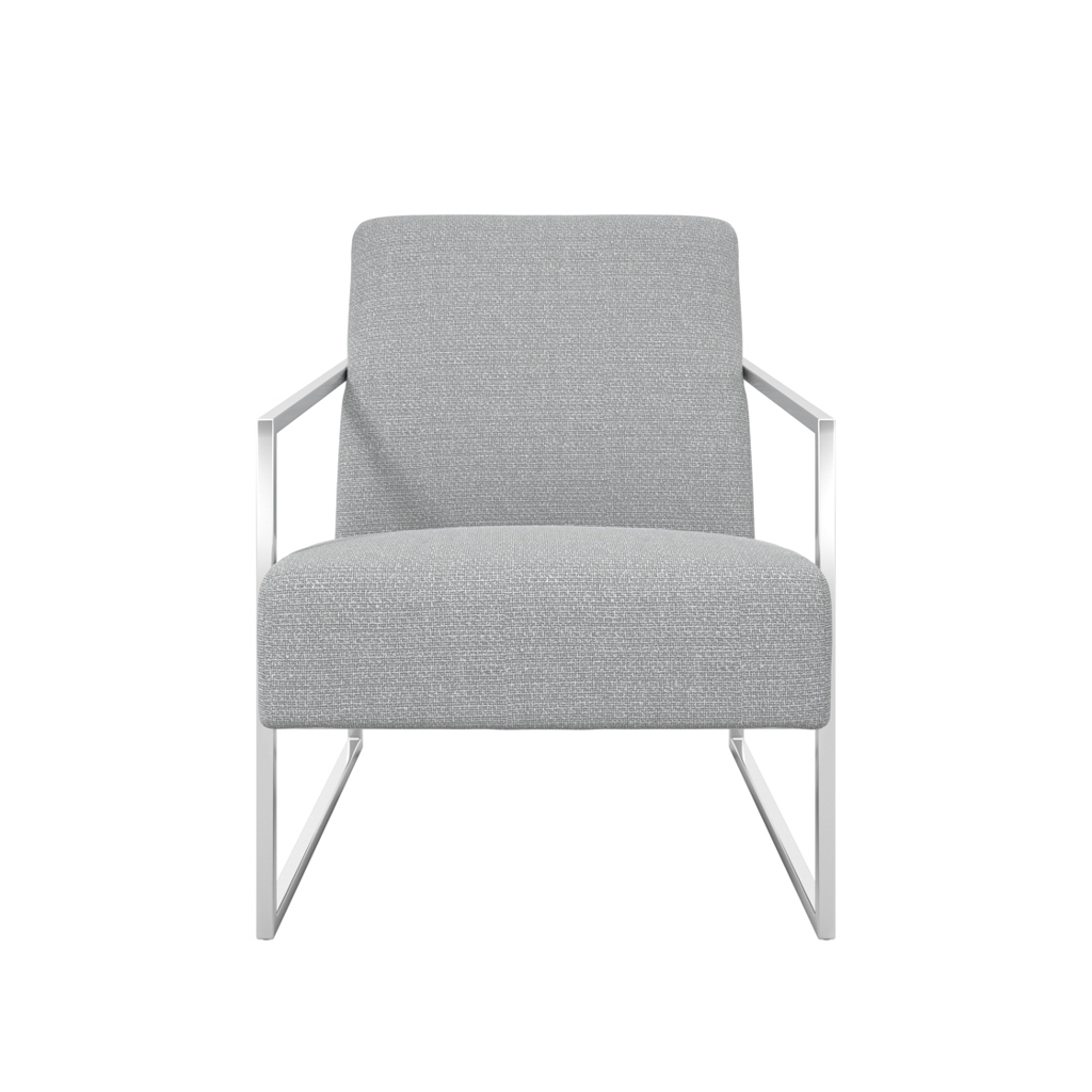 RITZ DOVE GREY / SILVER CHAIR - Image 2