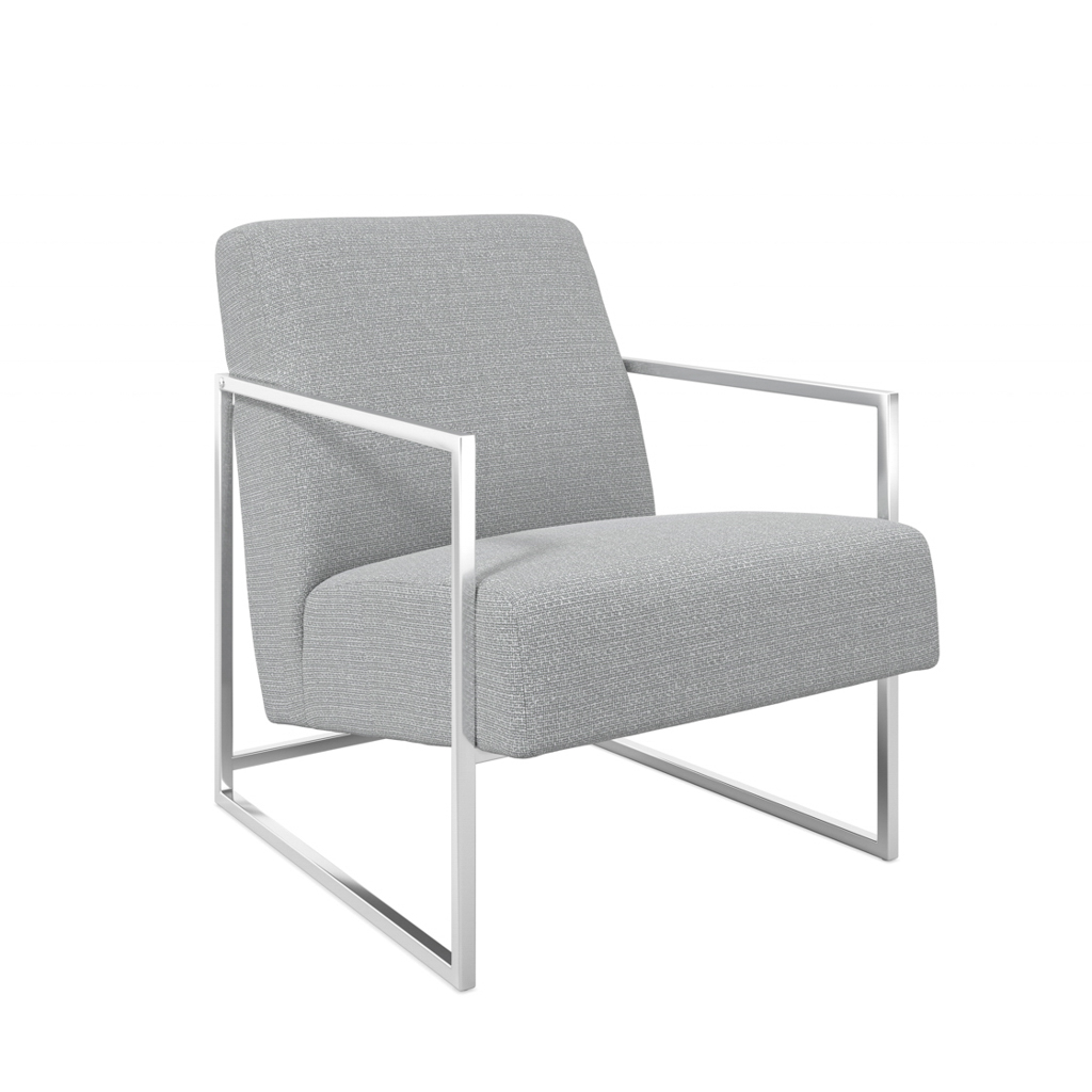 RITZ DOVE GREY / SILVER CHAIR - Image 3