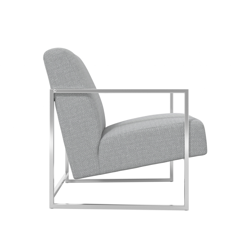RITZ DOVE GREY / SILVER CHAIR - Image 4