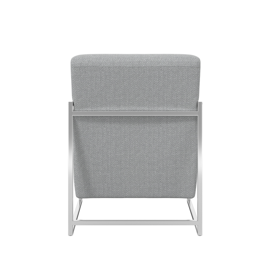 RITZ DOVE GREY / SILVER CHAIR - Image 5