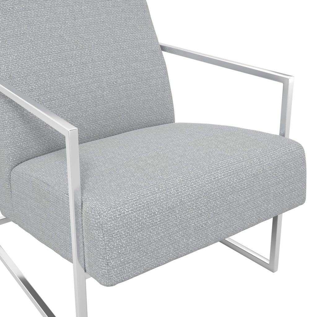RITZ DOVE GREY / SILVER CHAIR - Image 6
