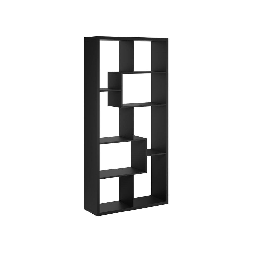 QUEBEC BLACK SHELVING UNIT - Image 3