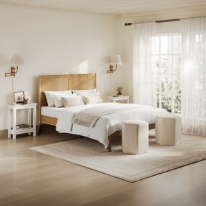 PALMS SMOKED KING SIZE BED