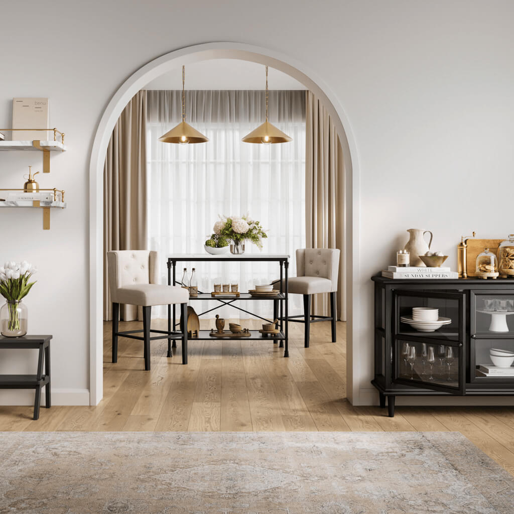 WESTPORT BLACK 3 DOOR SIDEBOARD