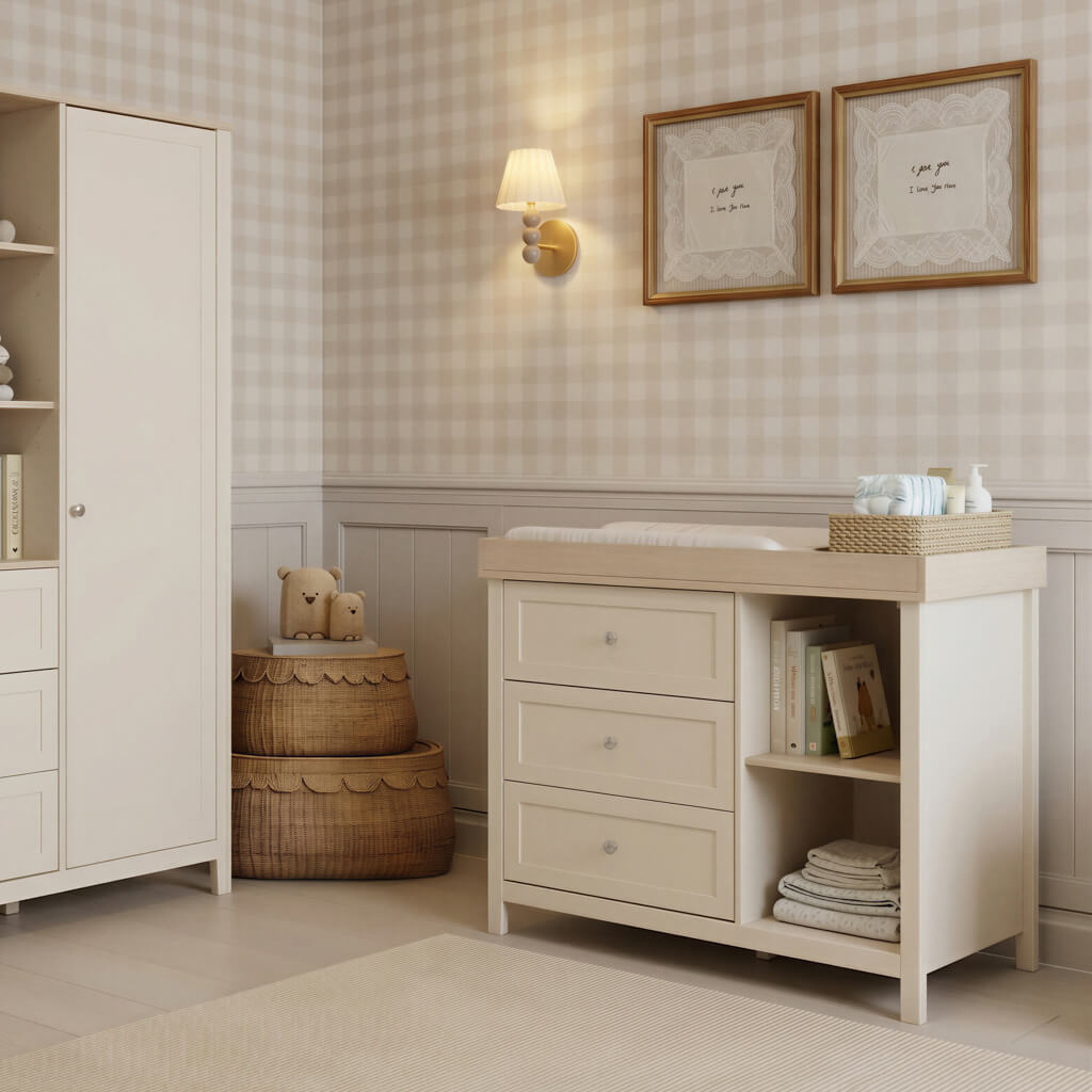 WANDERER WIDE CHANGING UNIT CASHMERE