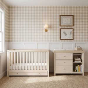 WANDERER 2PC ROOM SET CASHMERE & OAK (4 PACKS)