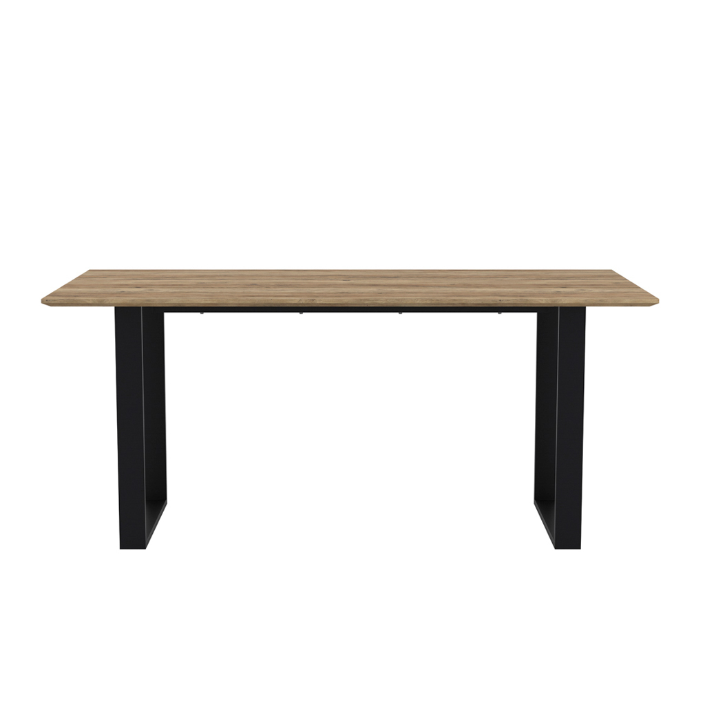 Antibes Black Dining Table 4 Carlo Black Chairs - Image 2