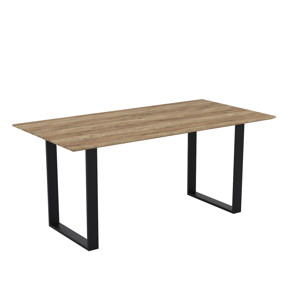 Antibes Black Dining Table 4 Carlo Black Chairs - Image 3
