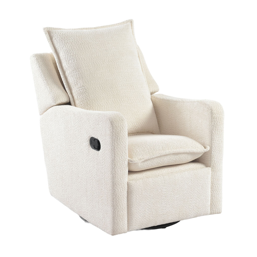 NESTLER NURSING CHAIR OFF WHITE BOUCLE - Image 2