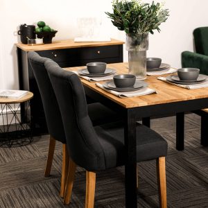 NAPLES DINING CHAIR GREY (2 CHAIRS)