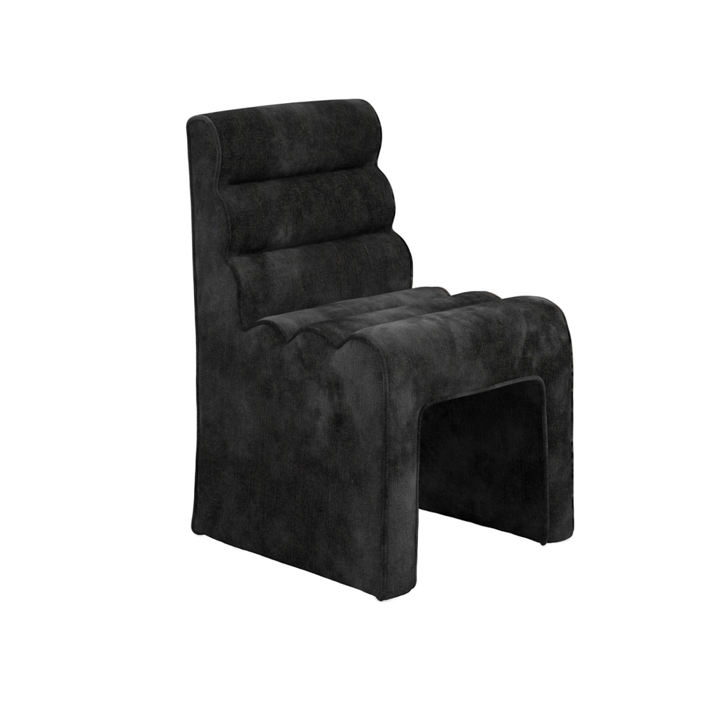NAMI BLACK DINING CHAIR - Image 2