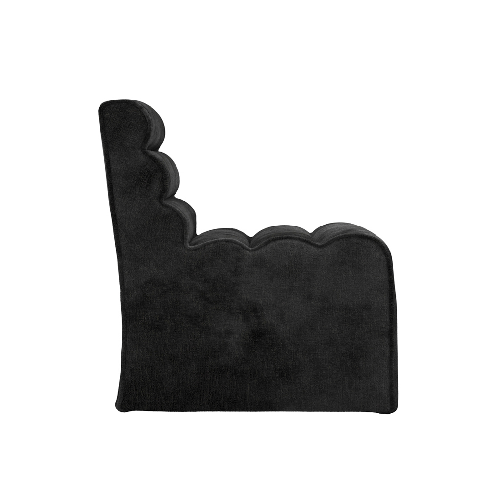 NAMI BLACK ACCENT CHAIR - Image 4