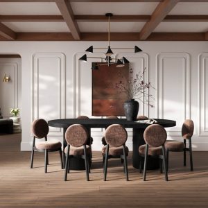 MARU TREACLE DINING CHAIR (2 PER PACK)