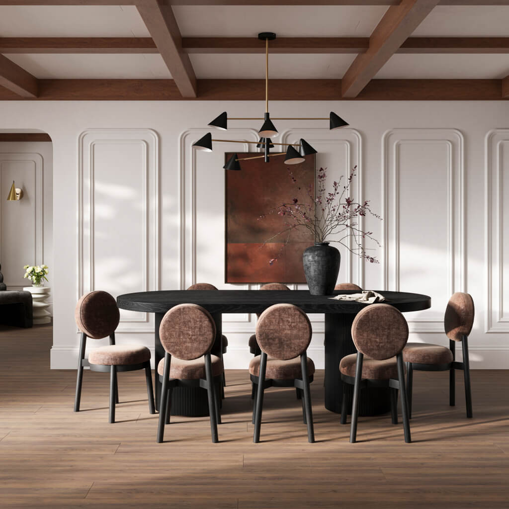 MARU TREACLE DINING CHAIR (2 PER PACK)