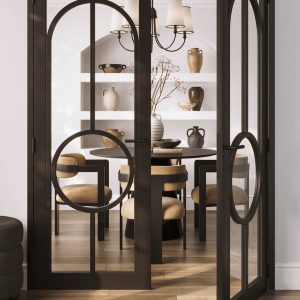 MAI MOLE / BLACK DINING CHAIR
