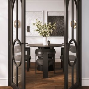 MAI BLACK / BLACK DINING CHAIR