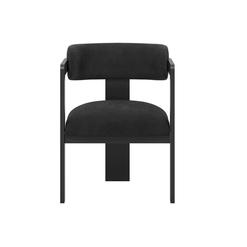 MAI BLACK / BLACK DINING CHAIR - Image 3