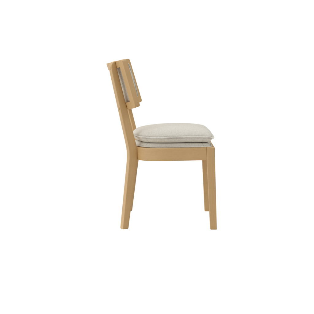 MAGGIE FROST / UMBER DINING CHAIR - Image 4