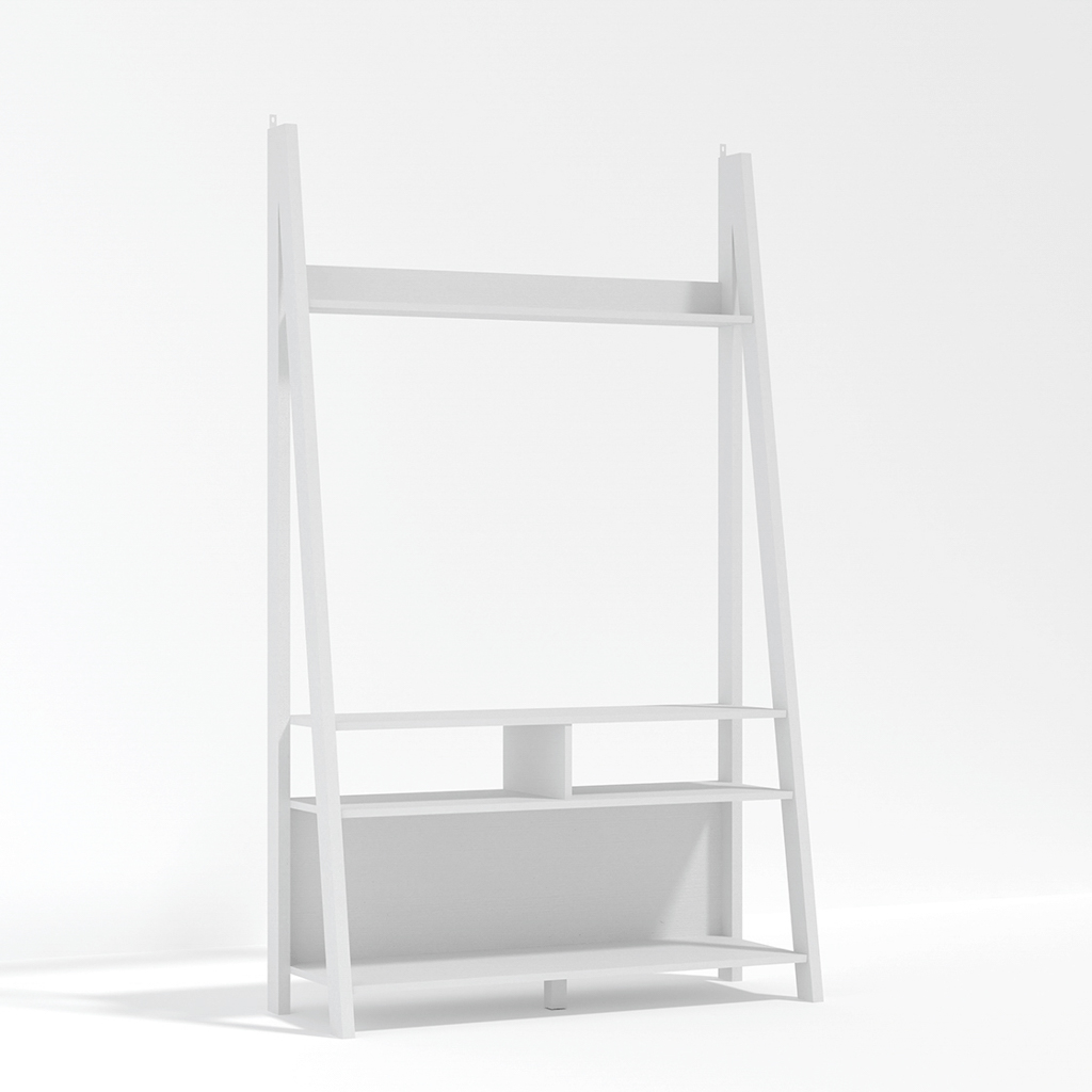 TIVA LADDER TV UNIT WHITE - Image 2