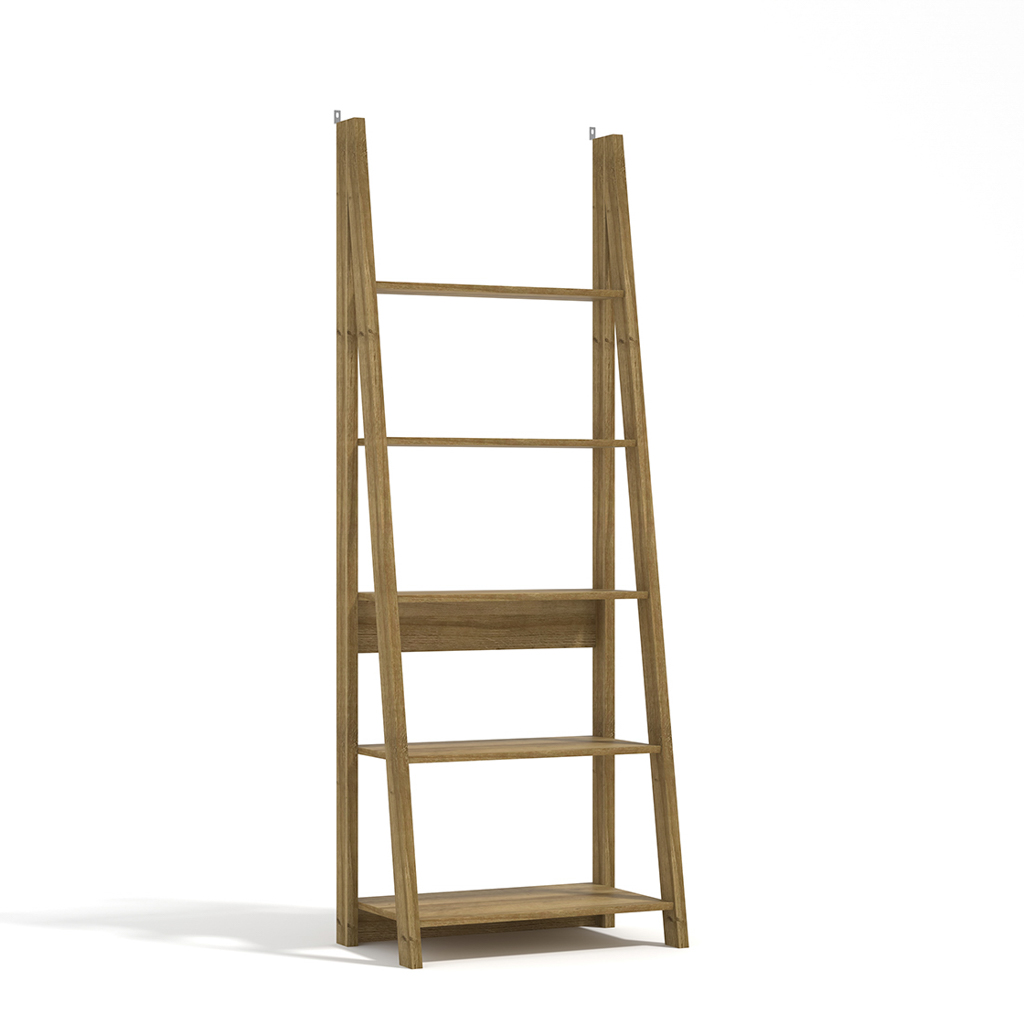 TIVA LADDER BOOKCASE OAK - Image 2