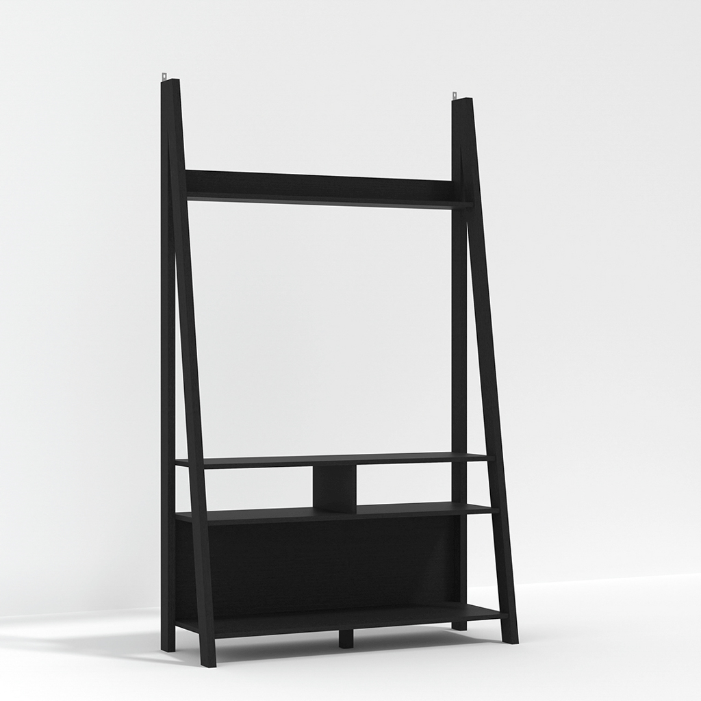 TIVA LADDER ENT TV UNIT BLACK - Image 2