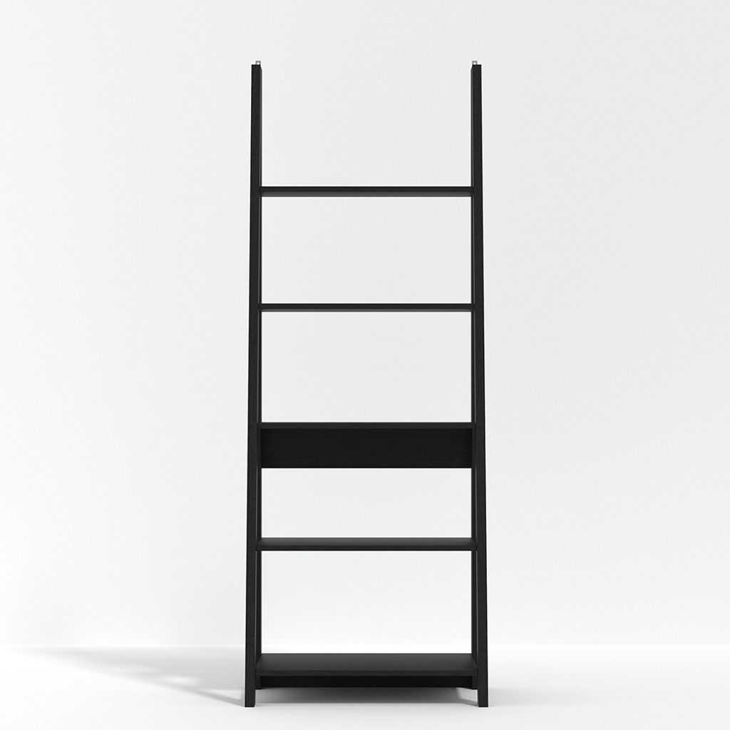 TIVA LADDER BOOKCASE BLACK - Image 3