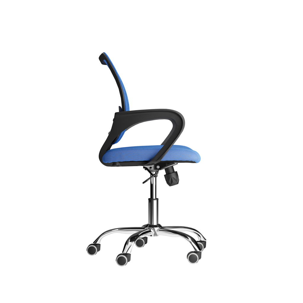 TATE MESH BACK OFFICE CHAIR BLUE - Image 3