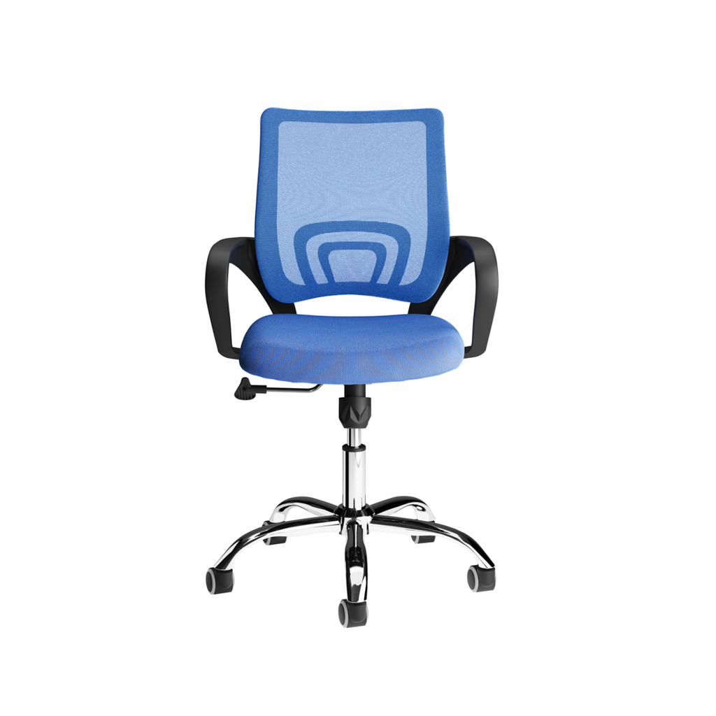TATE MESH BACK OFFICE CHAIR BLUE - Image 5