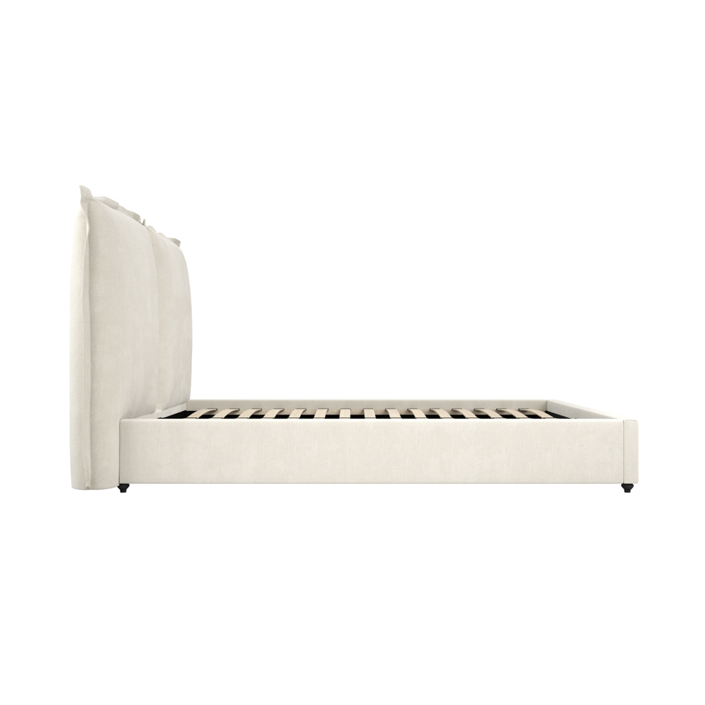 SUNDAY IVORY DOUBLE BED - Image 4