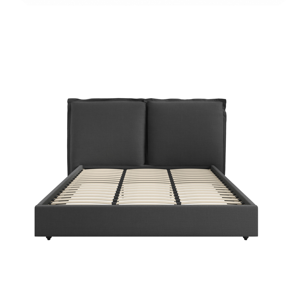 SUNDAY DEEP GREY SUPER KING SIZE BED - Image 2
