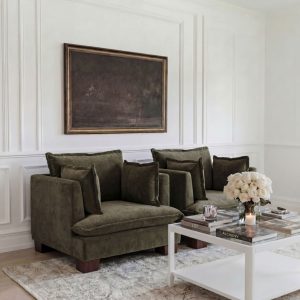 SUFFOLK OLIVE ARMCHAIR