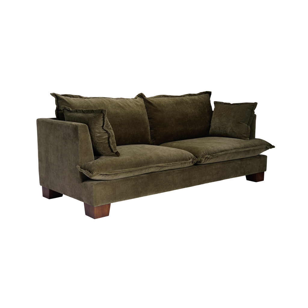 SUFFOLK OLIVE 3 SEATER SOFA - Image 3