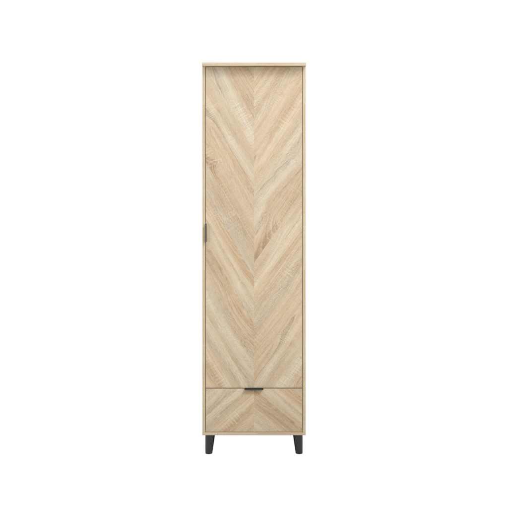 STOCKHOLM CHEVRON 1 DOOR WARDROBE - Image 2