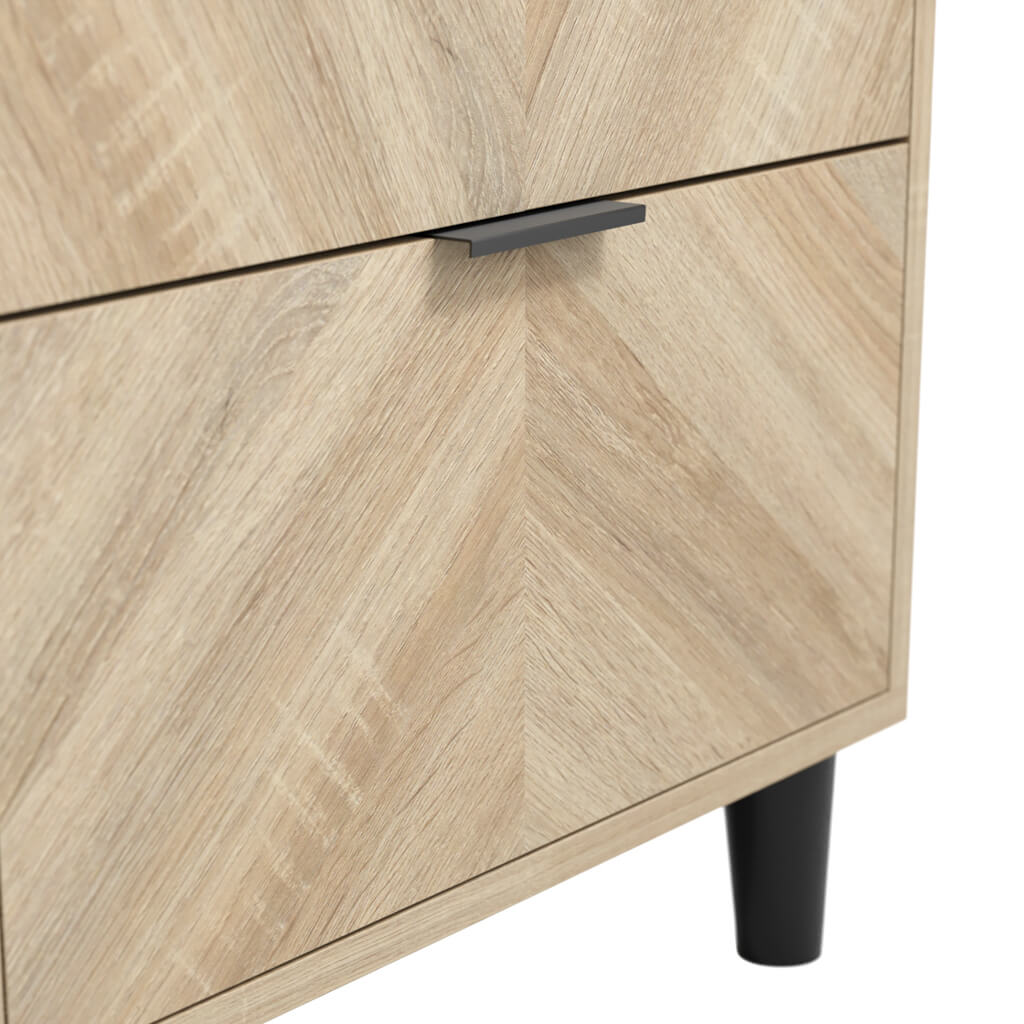 STOCKHOLM CHEVRON 1 DOOR WARDROBE - Image 6