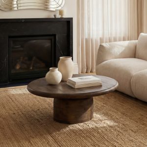 SORA LIGHT BROWN COFFEE TABLE
