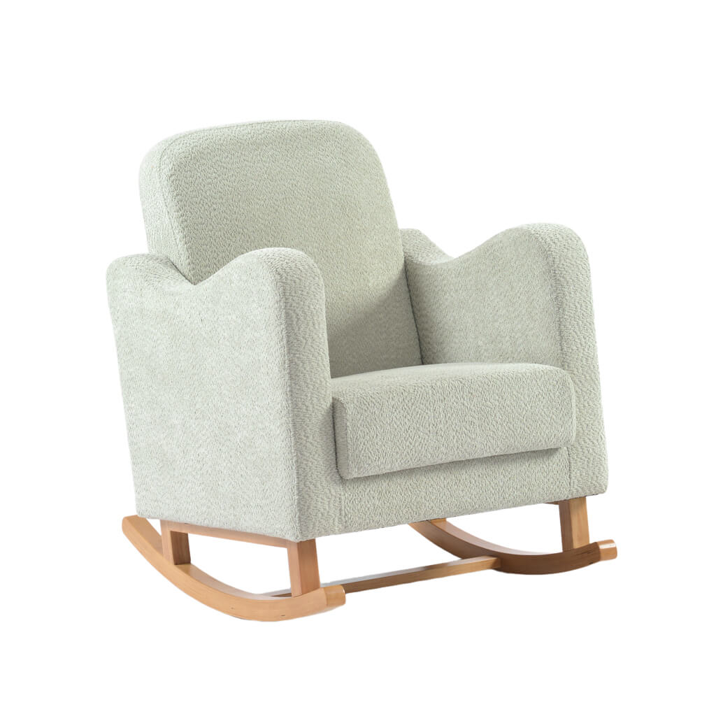 SOOTHER NURSING CHAIR SAGE BOUCLE - Image 2