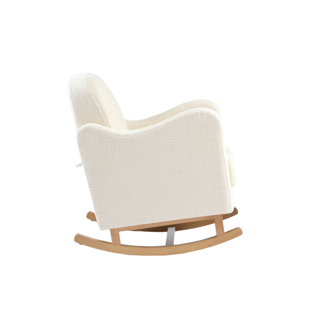 SOOTHER NURSING CHAIR OFF WHITE BOUCLE - Image 4