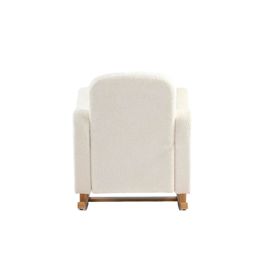 SOOTHER NURSING CHAIR OFF WHITE BOUCLE - Image 5