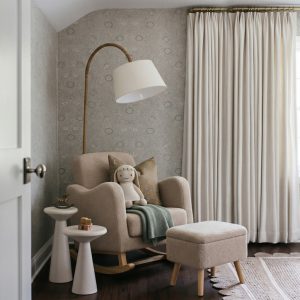 SOOTHER NURSING CHAIR & STOOL BISCUIT TED