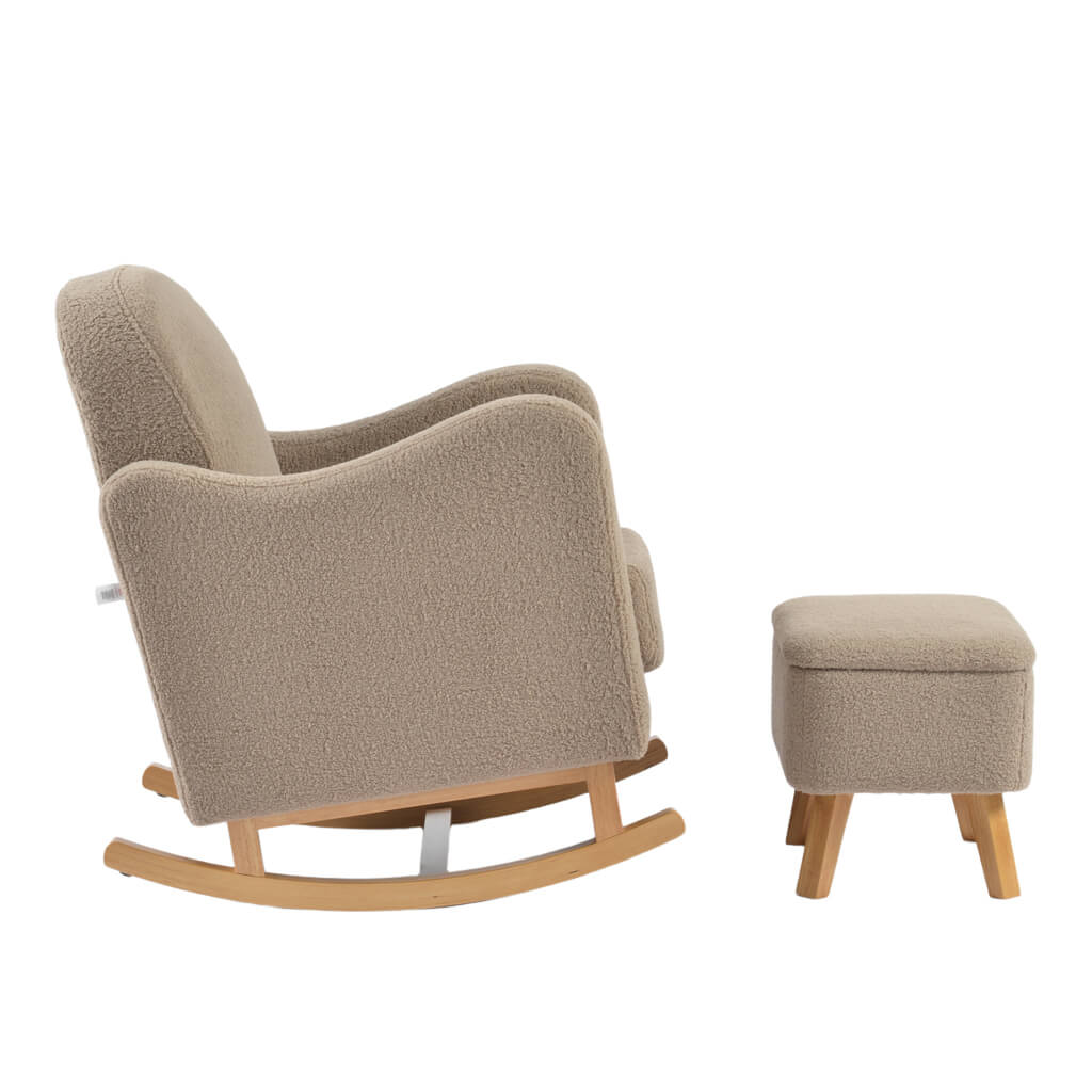 SOOTHER NURSING CHAIR & STOOL BISCUIT TED - Image 4