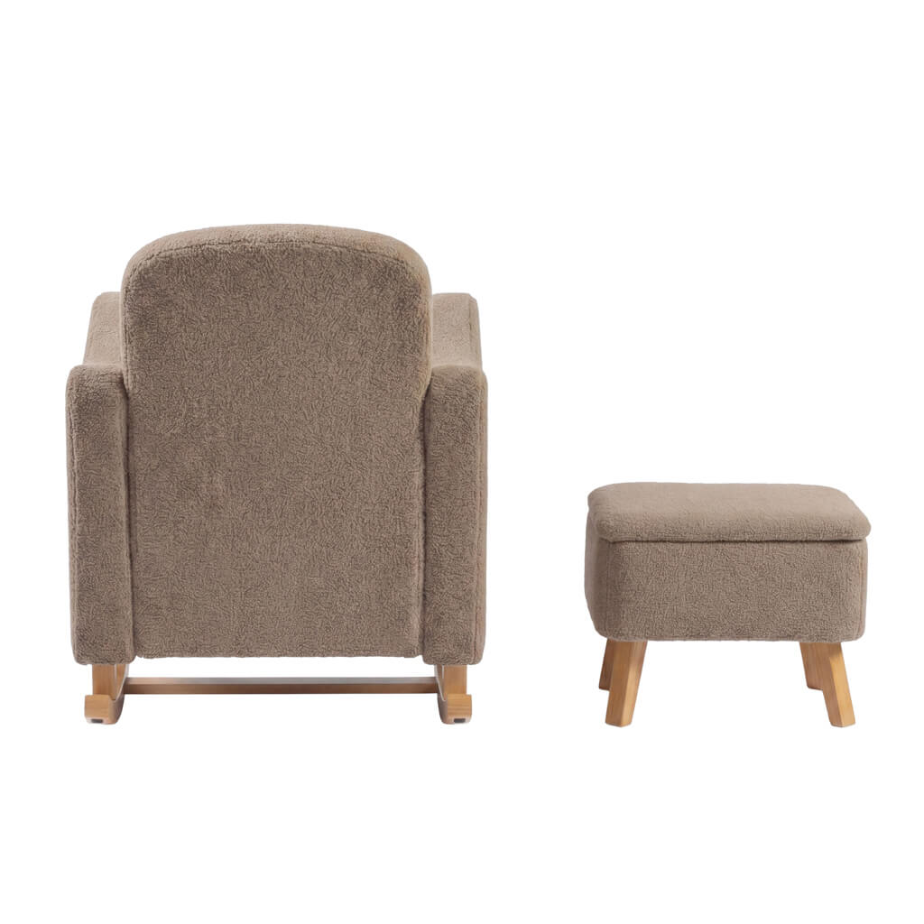 SOOTHER NURSING CHAIR & STOOL BISCUIT TED - Image 5