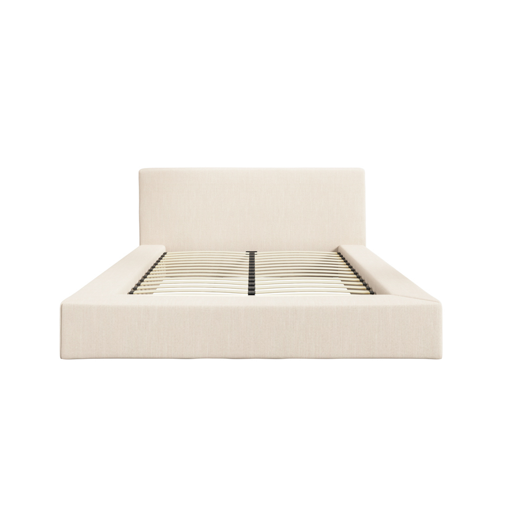 SOHO WHITE CLAY DOUBLE BED - Image 2